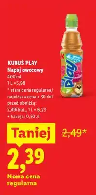 Lidl Napój owocowy Kubuś Play oferta