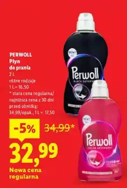Lidl Płyn do prania Perwoll oferta