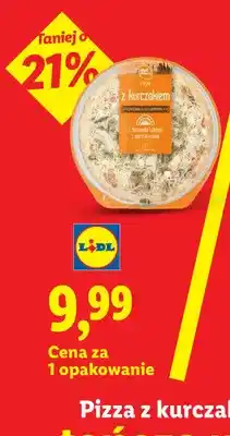 Lidl Pizza z kurczakiem Chef Select oferta
