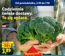 Lidl Brokuły polskie Ryneczek Lidla oferta