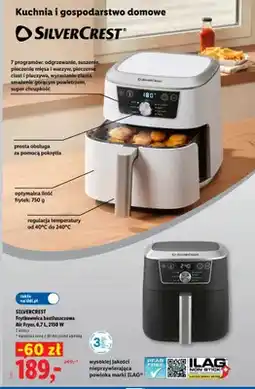 Lidl Frytkownica beztłuszczowa 6,7 l Silvercrest oferta