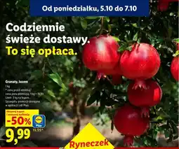 Lidl Granaty luzem Ryneczek Lidla oferta