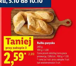 Lidl Bułka paryska oferta