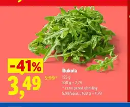Lidl Rukola Ryneczek Lidla oferta