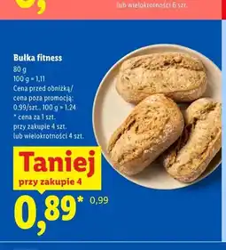 Lidl Bułka fitness oferta