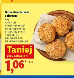 Lidl Bułka ziemniaczana z ziarnami oferta