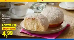 Lidl Pączek z nadzieniem kokosowym oferta