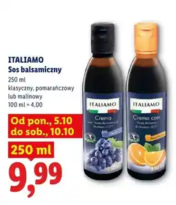 Lidl Sos balsamiczny klasyczny Italiamo oferta