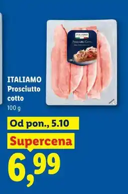 Lidl Prosciutto cotto Italiamo oferta