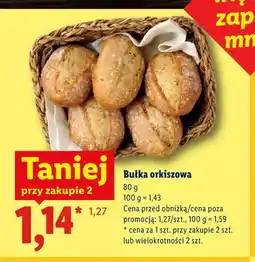 Lidl Bułka orkiszowa oferta