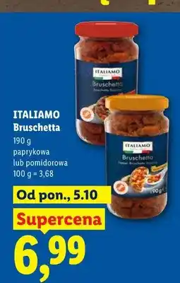 Lidl Bruschetta paprykowa Italiamo oferta