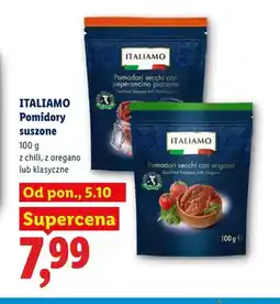 Lidl Pomidory suszone z chili Italiamo oferta