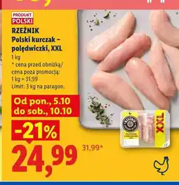 Lidl Polski kurczak - polędwiczki XXL Rzeźnik oferta