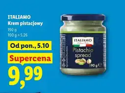 Lidl Krem pistacjowy Italiamo oferta