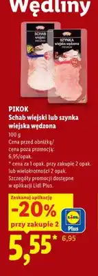 Lidl Schab wiejski Pikok oferta