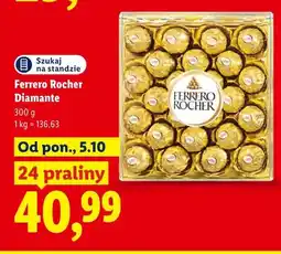 Lidl Praliny Ferrero Rocher Diamante oferta