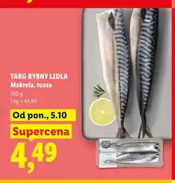 Lidl Makrela tusza Targ Rybny Lidla oferta