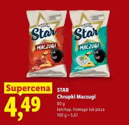 Lidl Chrupki Maczugi ketchup Star oferta