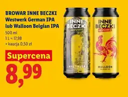 Lidl Piwo Browar Inne Beczki Westwerk German IPA oferta