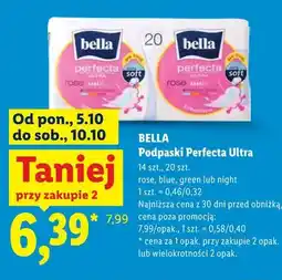 Lidl Podpaski Perfecta Ultra blue Bella oferta