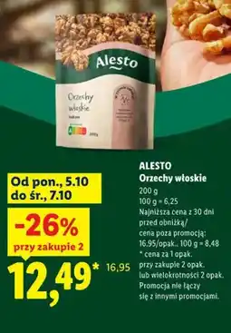 Lidl Orzechy włoskie Alesto oferta