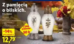 Lidl Znicz z krzyżem oferta