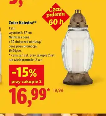 Lidl Znicz Katedra oferta
