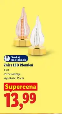 Lidl Znicz LED Płomień oferta