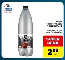 Globi Napój energetyzujący Carrefour mojito oferta
