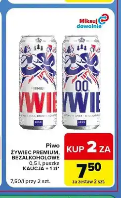 Carrefour Express Piwo Żywiec Premium oferta