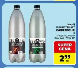 Carrefour Express Napój energetyzujący Carrefour klasyczny oferta
