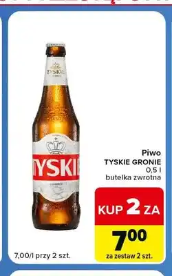Carrefour Express Piwo Tyskie Gronie oferta