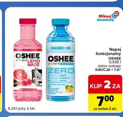 Carrefour Express Napój funkcjonalny Oshee Vitamin Water Zero oferta