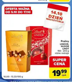 Carrefour Express Praliny Nuxor Lindt oferta
