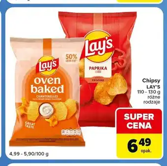 Chipsy paprykowe Lay's