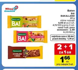 Carrefour Express Baton BA! 5 orzechów Bakalland oferta