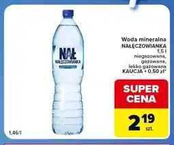 Carrefour Express Woda mineralna niegazowana Nałęczowianka oferta