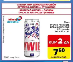 Carrefour Express Piwo Żywiec Premium oferta