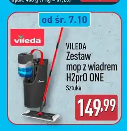ALDI Zestaw mop z wiadrem H2pr0 ONE Vileda oferta