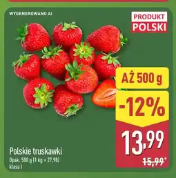 ALDI Truskawki polskie oferta