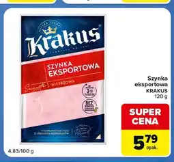 Carrefour Express Szynka eksportowa Krakus oferta