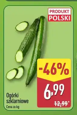 ALDI Ogórki szklarniowe oferta