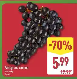 ALDI Winogrona ciemne oferta