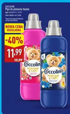 ALDI Płyn do płukania tkanin Perfume & Care Tiare Flower & Red Fruits Coccolino oferta