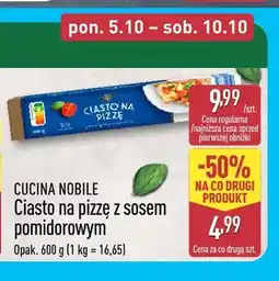 ALDI Ciasto na pizzę z sosem pomidorowym Cucina Nobile oferta