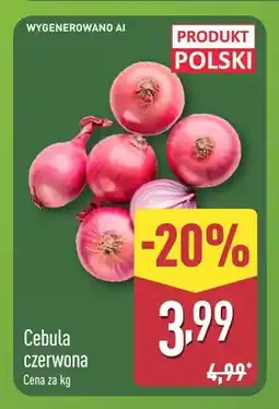 ALDI Cebula czerwona oferta