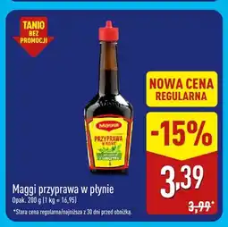 ALDI Przyprawa w płynie Maggi oferta
