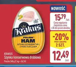 ALDI Szynka konserwowa drobiowa Krakus oferta