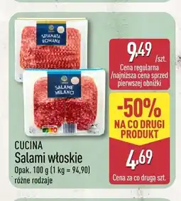 ALDI Salami włoskie Salame Milano Cucina oferta