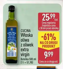 ALDI Włoska oliwa z oliwek extra virgin Cucina oferta